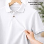 Men’s Premium White Polo T-Shirt | Cotton Comfort Fit - Image 5