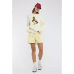 Fashion Continental Off White Duck Graphic Wollen Sweater - Image 4