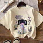 Kawaii Character Squad Oversized Tee - Cute Anime Style Aesthetic T-Shirt Women