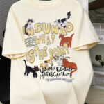 What Is The Point Quirky Cat Collage Oversized Tee - Fun Rescue Charity T-Shirt | Fashion Continental